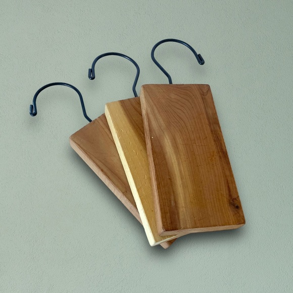 Storage & Organization Vintage Cedar Wardrobe Closet Hangers For Moth